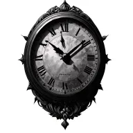 Clock Face with two times tattoo design idea
