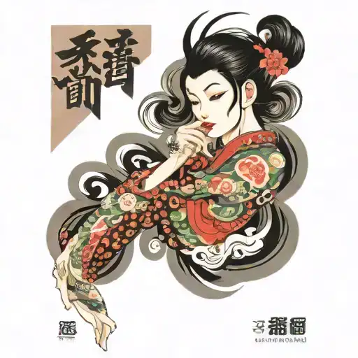 manga panel tattoo design idea