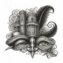 504 New Orleans tattoo design idea