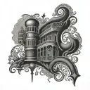 504 New Orleans tattoo design idea