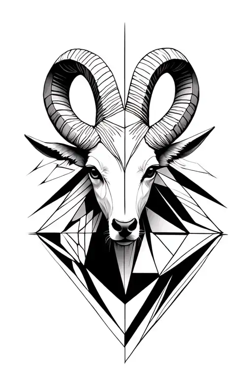Aries tattoo design idea