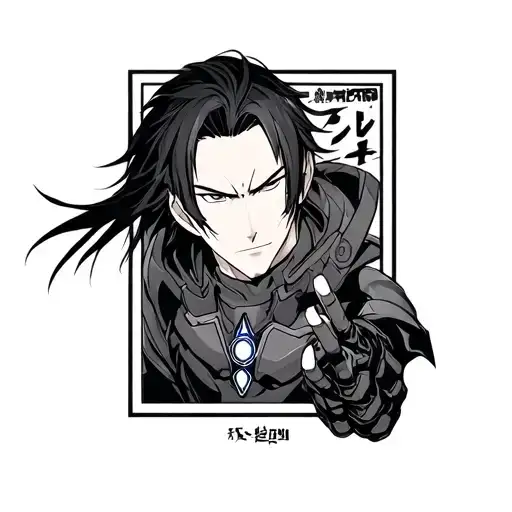 Like a character of Xuuji Hanma from the anime Tokyo Avengers, which is on his right hand tattoo design idea