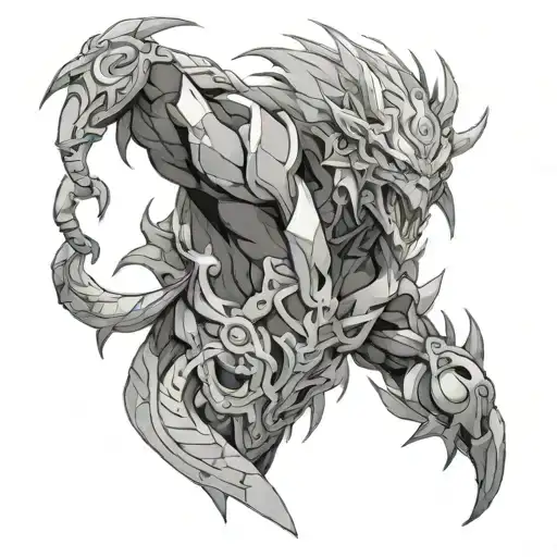 Igris from anime tattoo design idea