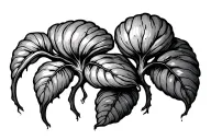 seed germinating tattoo design idea