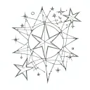 Sterne tattoo design idea