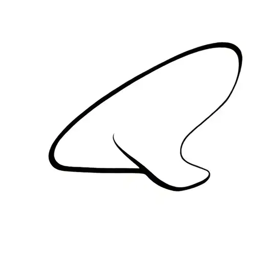 Oblique tattoo design idea