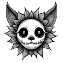 Stick Poke tattoo design idea