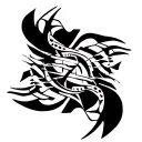 accelerate while changing lanes tattoo design idea