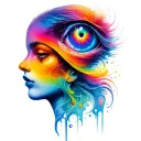 Bipolar mood spectrum tattoo design idea