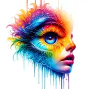 Bipolar mood spectrum tattoo design idea