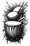 Percusses Resurgo tattoo design idea