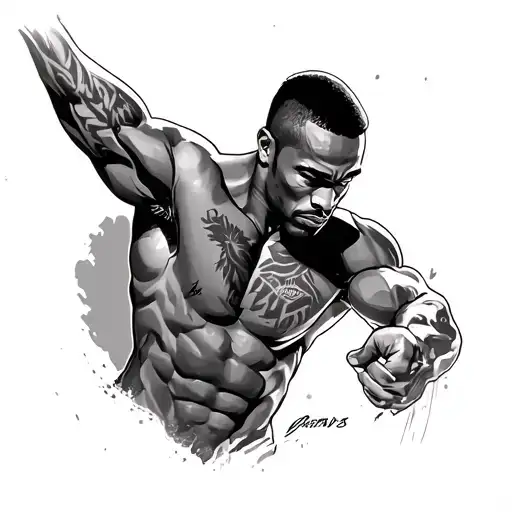 David Goggins tattoo design idea