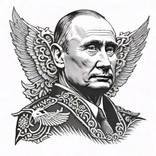 Vladimir Putin tattoo design idea