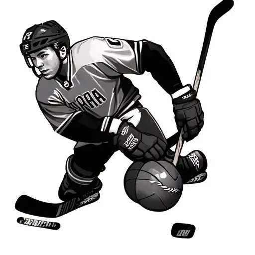 Vietnamese Italian American hockey baseball party chill tattoo design idea
