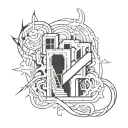 fear of abandonment issues tattoo design idea