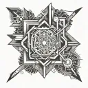 millwright tattoo design idea