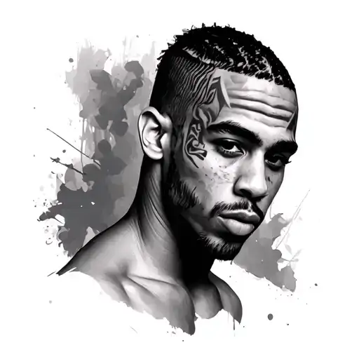 lewis hamilton abs and face tattoo design idea