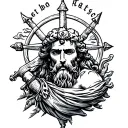 Odysseus tattoo design idea