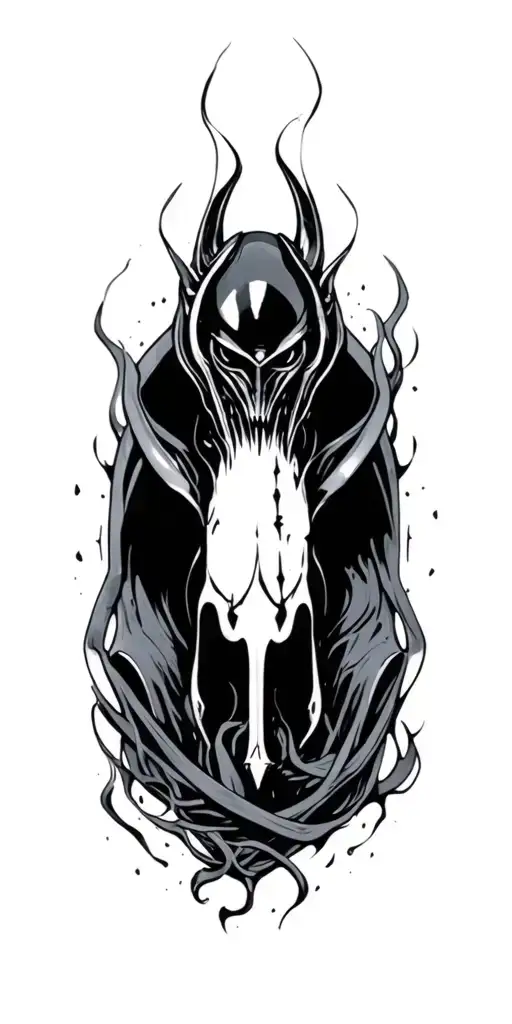 alien industries tattoo design idea