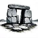Stonehenge tattoo design idea