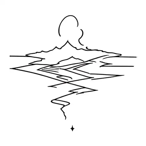 Earthquake tattoo design idea