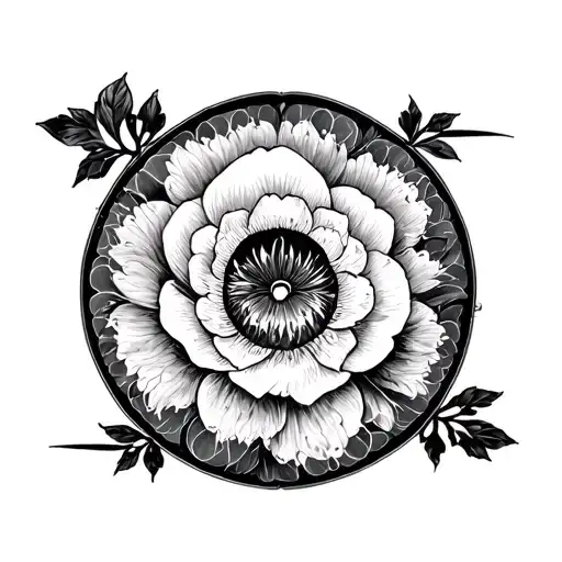 Ikigai amor fati tattoo design idea