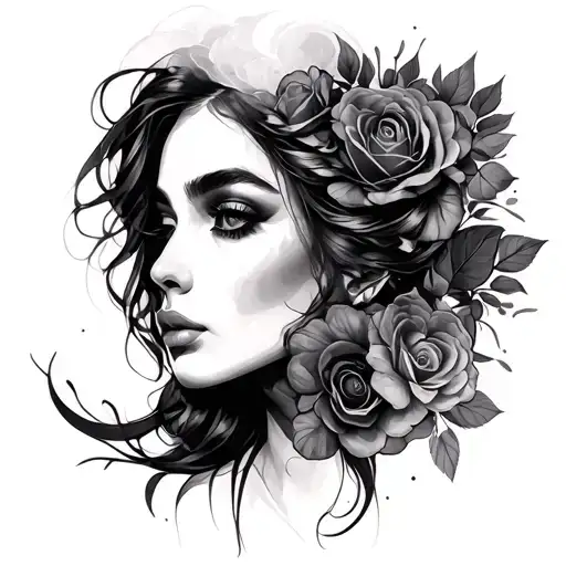 Self-love tattoo design idea