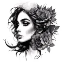 Self-love tattoo design idea