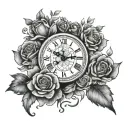 one day at a time 12:10 tattoo design idea