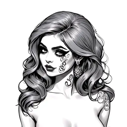 Sissy Slave tattoo design idea
