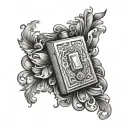 light switch tattoo design idea