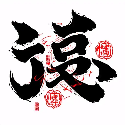 Gaara Love Kanji tattoo design idea