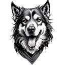 Cardigan tattoo design idea