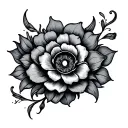 Belly Button tattoo design idea