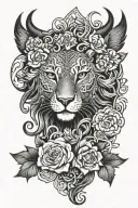 strength, heritage, and wisdom tattoo design idea