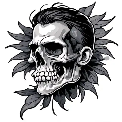 Rod tattoo design idea