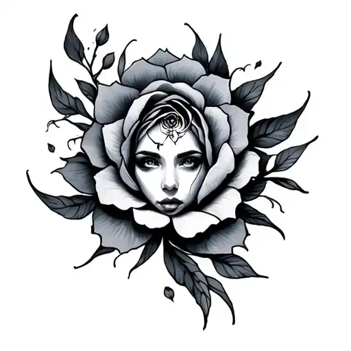 Aurora tattoo design idea