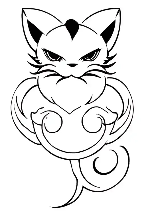 pixiu tattoo design idea