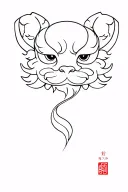 pixiu tattoo design idea