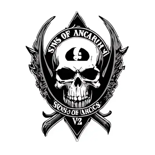 sons of anarchy symbol tattoo design idea