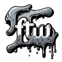 "Ftw" Slime tattoo design idea