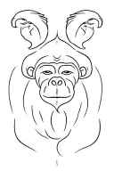 3 Wise Monkeys tattoo design idea