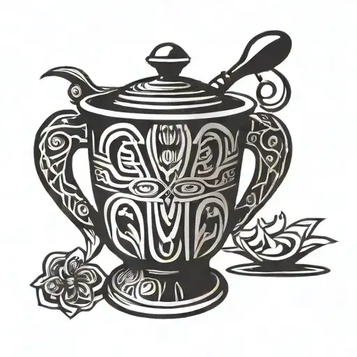 Moka Pot tattoo design idea