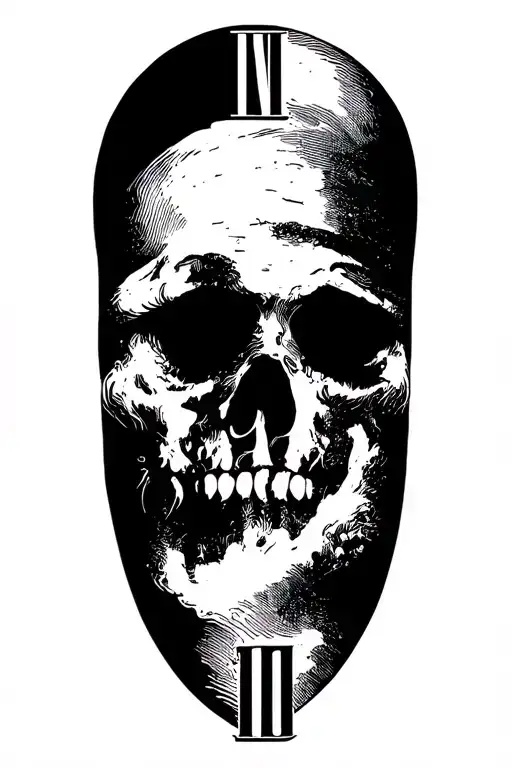 2000 May 10 in roman numerals tattoo design idea