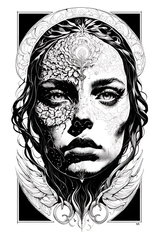 Mind over Matter tattoo design idea