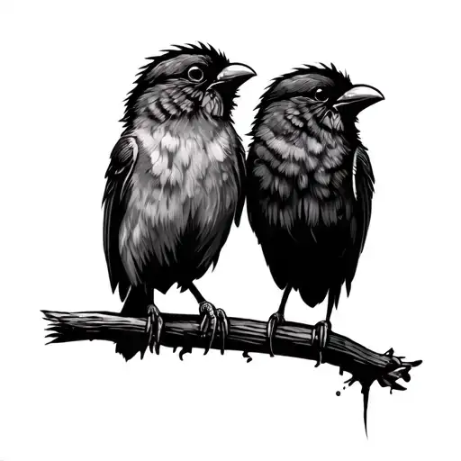 three little birds bob marley tattoo design idea