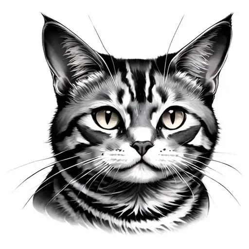 i want a vietnamese cat zodiac tattoo design idea