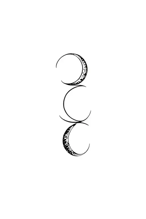 gemini symbol sun and moon  tattoo design idea