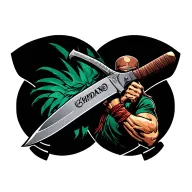 machete tattoo design idea