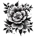 Hello, I would appreciate it if you could suggest a design for the side of my knee. I want a beautiful design that inclu tattoo design idea